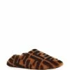 Fendi shearling FF slippers