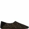 Fendi FF motif slippers