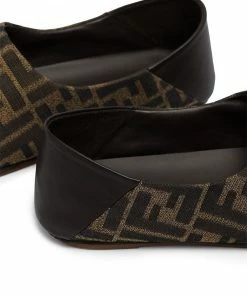 Fendi FF motif slippers