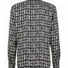Fendi FF logo-print silk shirt