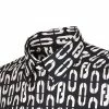 Fendi FF logo-print silk shirt