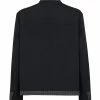 Fendi panelled wool shirt-jacket