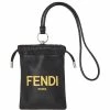 Fendi logo print phone pouch