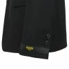 Fendi logo tape blazer