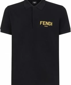 Fendi logo polo shirt