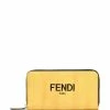 Fendi logo-print zip-around wallet