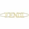 Flash Sale 𧨠Fendi Logo bracelet bracelets of women π 5 Fendi logo bracelet