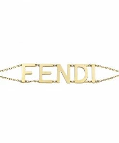Fendi logo bracelet