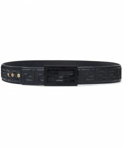 Fendi FF pattern buckle belt