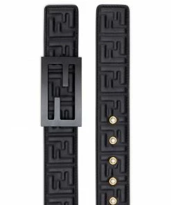 Fendi FF pattern buckle belt