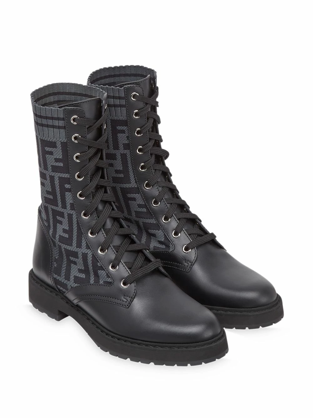 Flash Sale β Fendi Rockoko FF combat π₯Ύ boots of women π 6 Fendi Rockoko FF combat boots