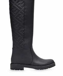 Fendi FF-embossed boots