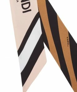 Fendi Wrappy logo print scarf