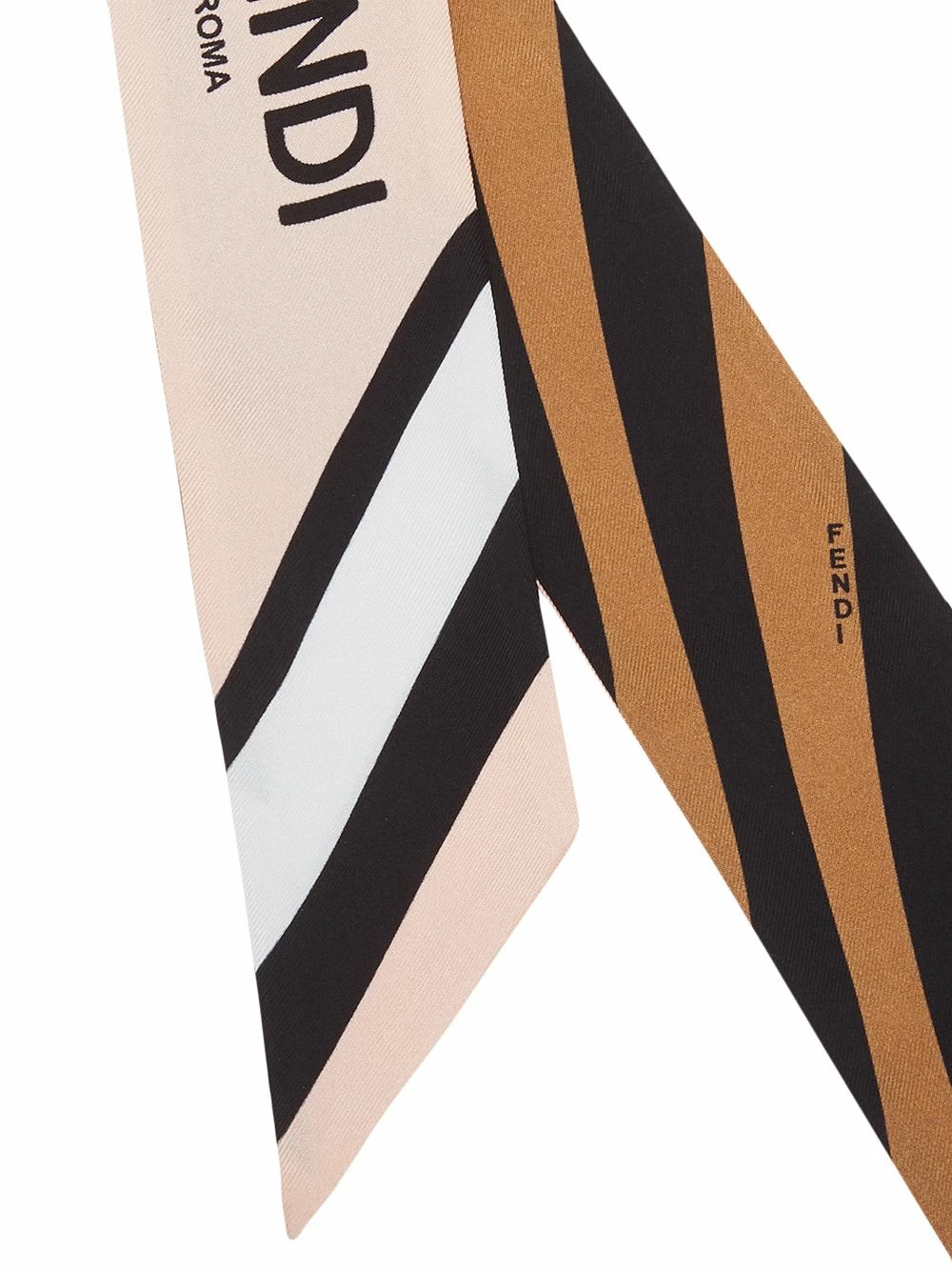 Buy π Fendi Wrappy logo print scarf scarves of women π 4 Fendi Wrappy logo print scarf