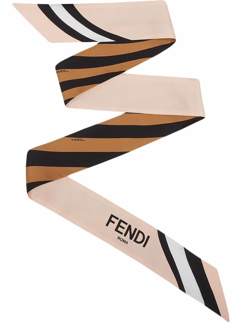 Buy π Fendi Wrappy logo print scarf scarves of women π 3 Fendi Wrappy logo print scarf