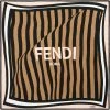 Budget ⨠Fendi Logo print silk scarf scarves of women 𧨠6 Fendi logo print silk scarf