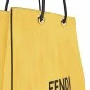 Fendi leather tote bag