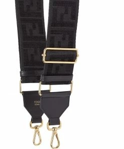 Fendi FF motif bag strap