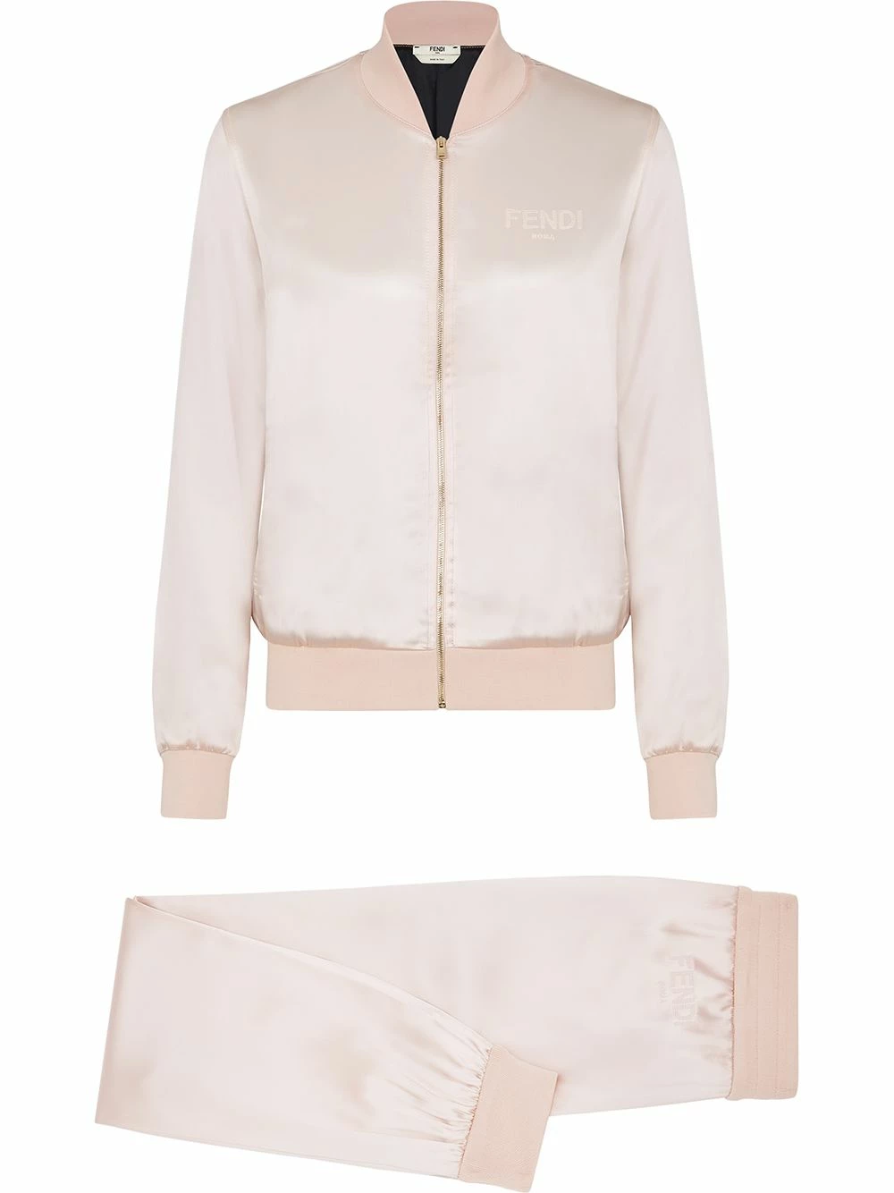 Best Sale π Fendi Embroidered logo track suit set sweatpants of women π₯ 3 Fendi embroidered logo track suit set