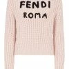Cheapest π€© Fendi Logo knitted jumper knitted sweaters of women β€οΈ 1 Fendi logo knitted jumper