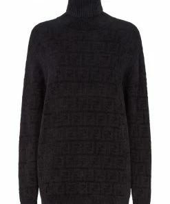 Fendi intarsia monogram jumper