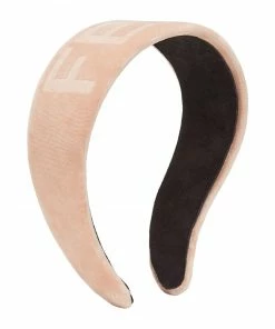 Fendi tonal logo headband