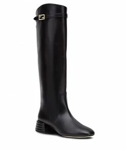 Fendi knee-high block heel boots