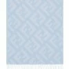 Fendi FF motif cashmere scarf