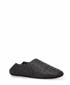 Fendi embossed FF monogram slippers