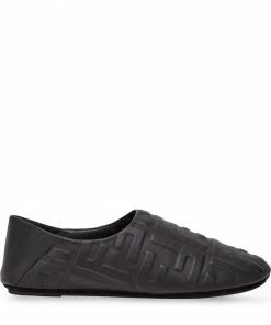 Fendi embossed FF monogram slippers