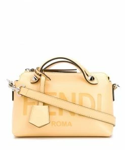 Fendi leather tote bag