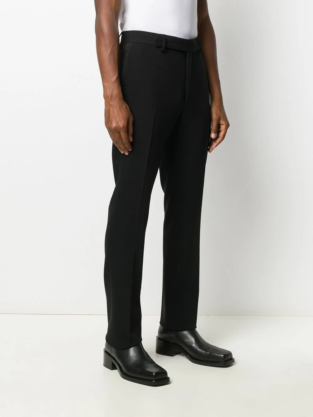 Best reviews of π₯ Fendi Pressed crease tailored trousers tailored pants of men π 5 Fendi pressed crease tailored trousers