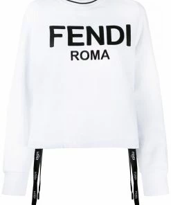 Fendi logo-print sweatshirt