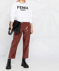 Fendi logo-print sweatshirt