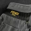 Fendi straight-leg belted denim jeans