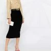 Fendi FF-print pencil skirt