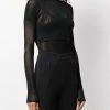 Fendi layered mesh bodysuit