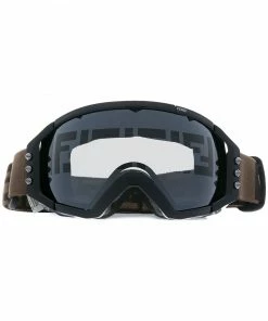 Fendi tinted-lens ski goggles