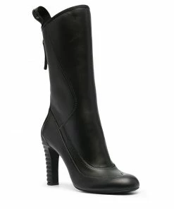 Fendi mid-calf mid-heel boots