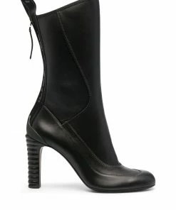 Fendi mid-calf mid-heel boots