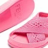 Fendi Fendi Reflections woven slides