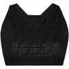 Fendi FF print sports bra