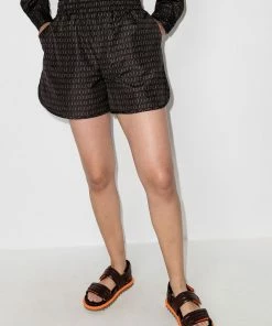 Fendi FF logo-print shorts