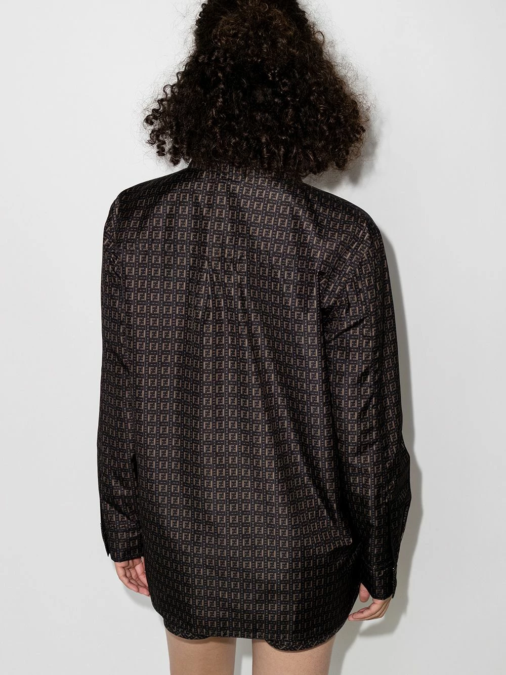 Top 10 β¨ Fendi FF Interlace π shirt jacket π shirts of women π 5 Fendi FF Interlace shirt jacket