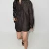 Top 10 β¨ Fendi FF Interlace π shirt jacket π shirts of women π 12 Fendi FF Interlace shirt jacket