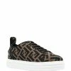 Fendi Rise logo-print flatform sneakers