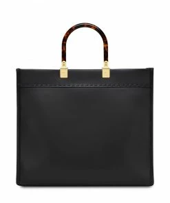 Fendi Sunshine logo-debossed tote
