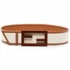 Fendi baguette FF buckle belt