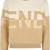 Fendi embroidered-logo sweatshirt