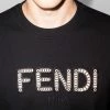 Fendi logo-embroidered cotton sweatshirt